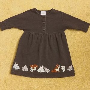 Hanna Andersson dress size 100 (size 3) toddler